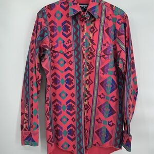 Vintage Wrangler Brushpopper Shirt
